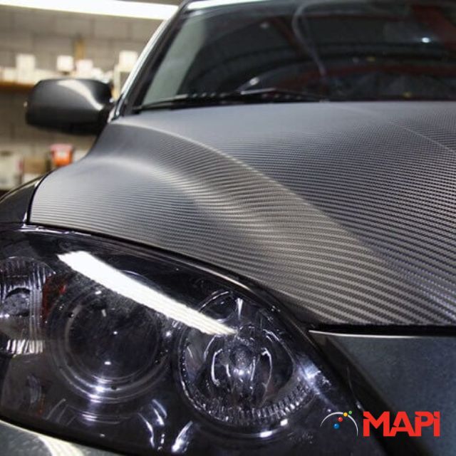 3M Wrap Film Serie 2080 - CFS12 Carbon Fiber Black