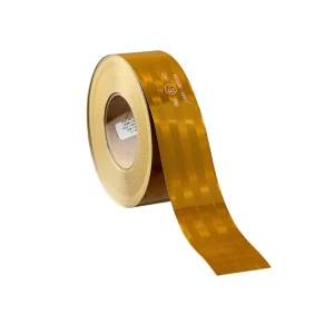 Nastro-Retroriflettente-3M-per-Veicoli-Rigidi-943-71-Giallo-Metallizzato