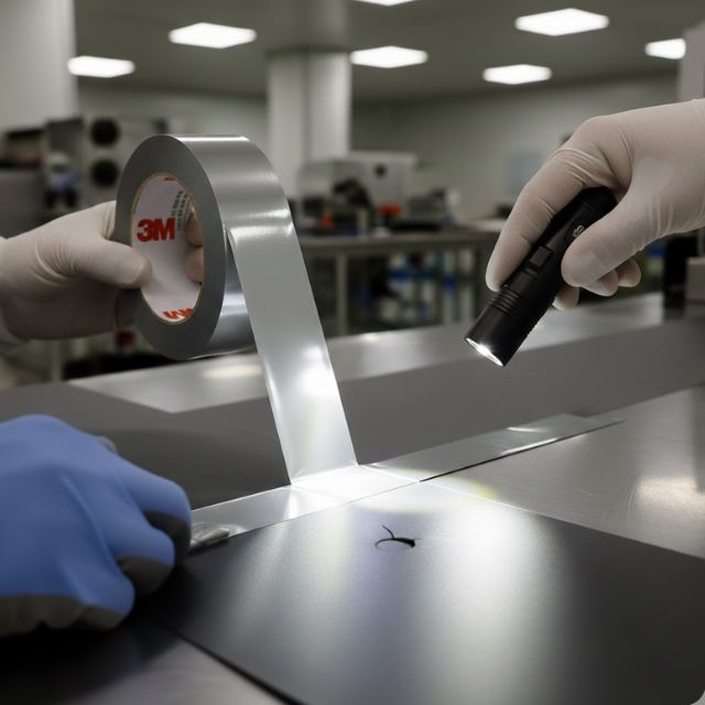 Nastro in Poliestere 3M 850 Argento per Giunture