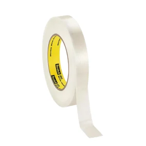 Nastro-da-Imballo-Rinforzato-3M-8915-Rimozione-Senza-Residui Trasparente