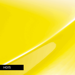 3M Wrap Film 2080-HG15 High Gloss Bright Yellow