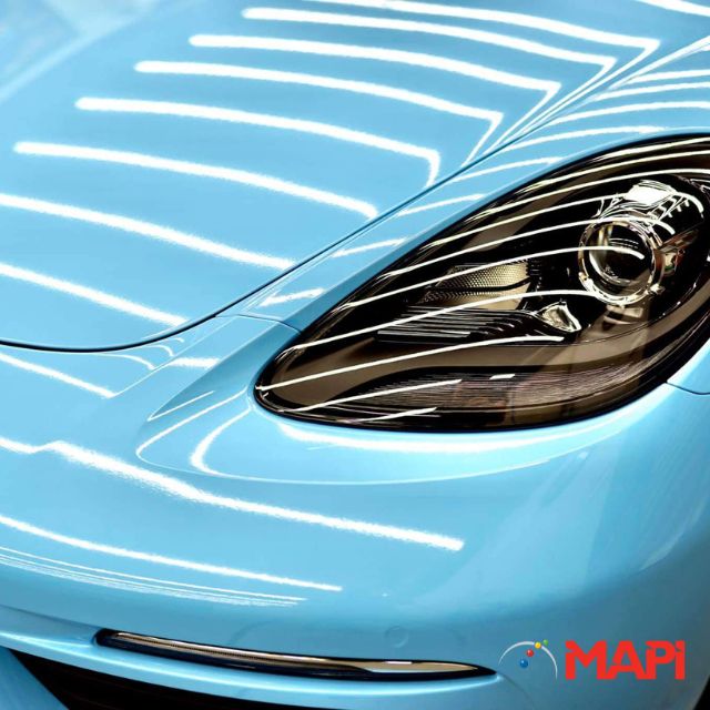 3M Wrap Film 2080-HG77 High Gloss Sky Blue