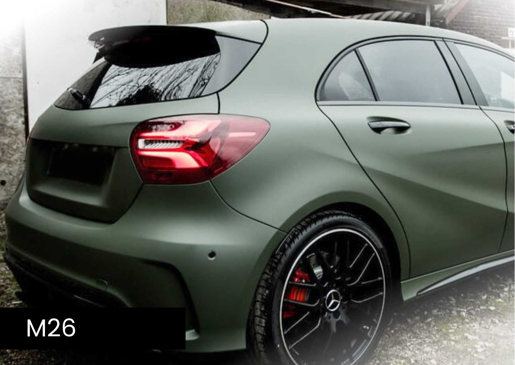 3M Wrap Film 2080-M26 Matte Military Green