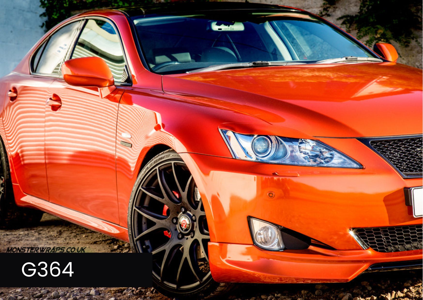 3M™ Wrap Film 2080-G364 Gloss Fiery Orange