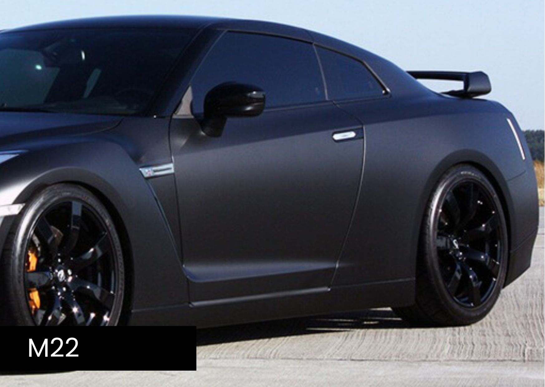 3M™ Wrap Film 2080-M22 – Deep Matte Black