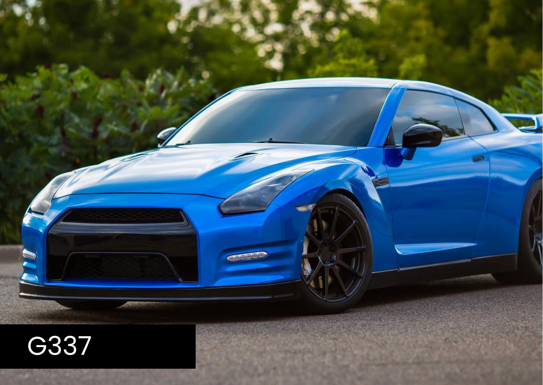 3M Wrap Film 2080-G337 Gloss Blue Fire