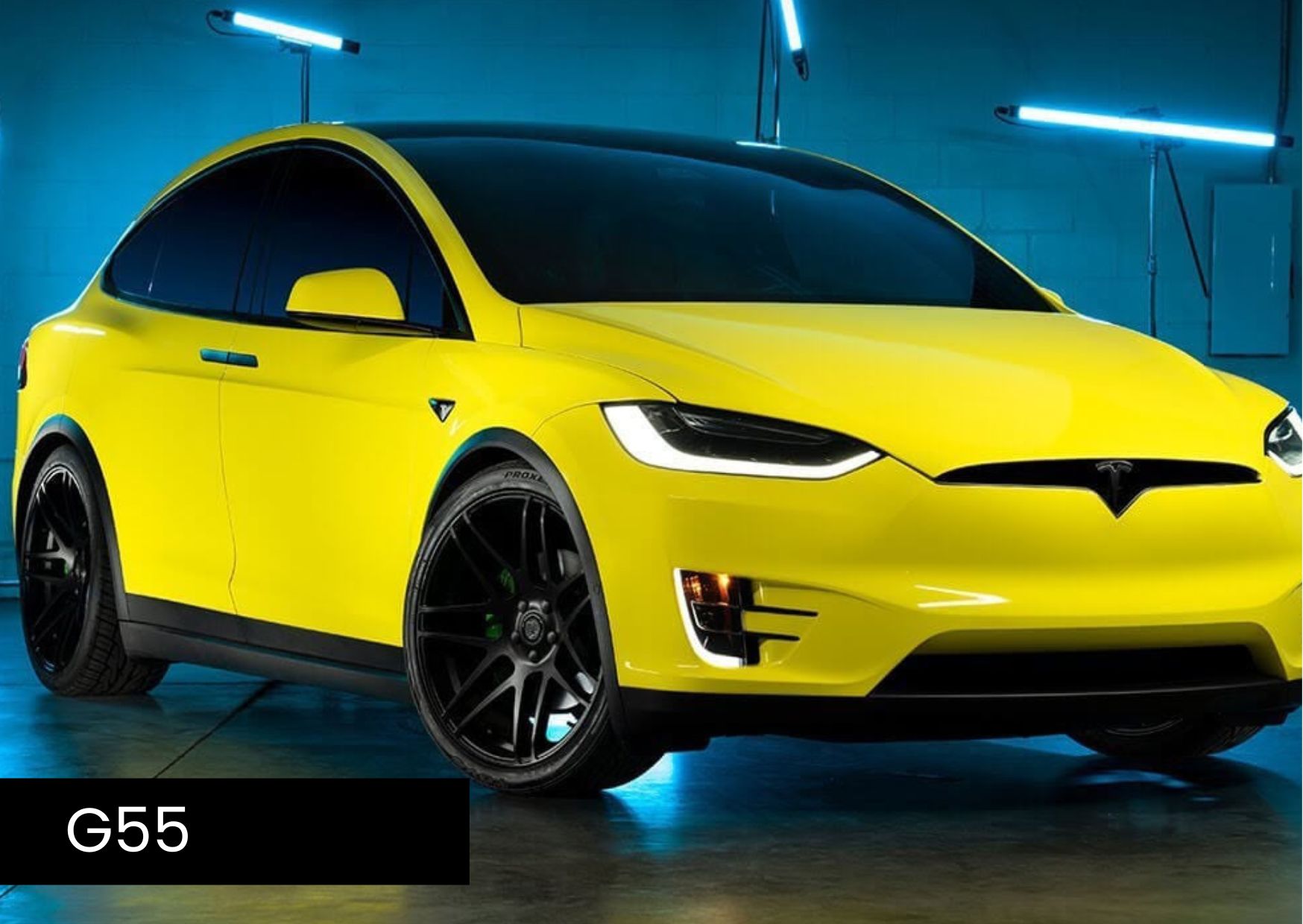 3M Wrap Film 2080-G55 Gloss Lucid Yellow