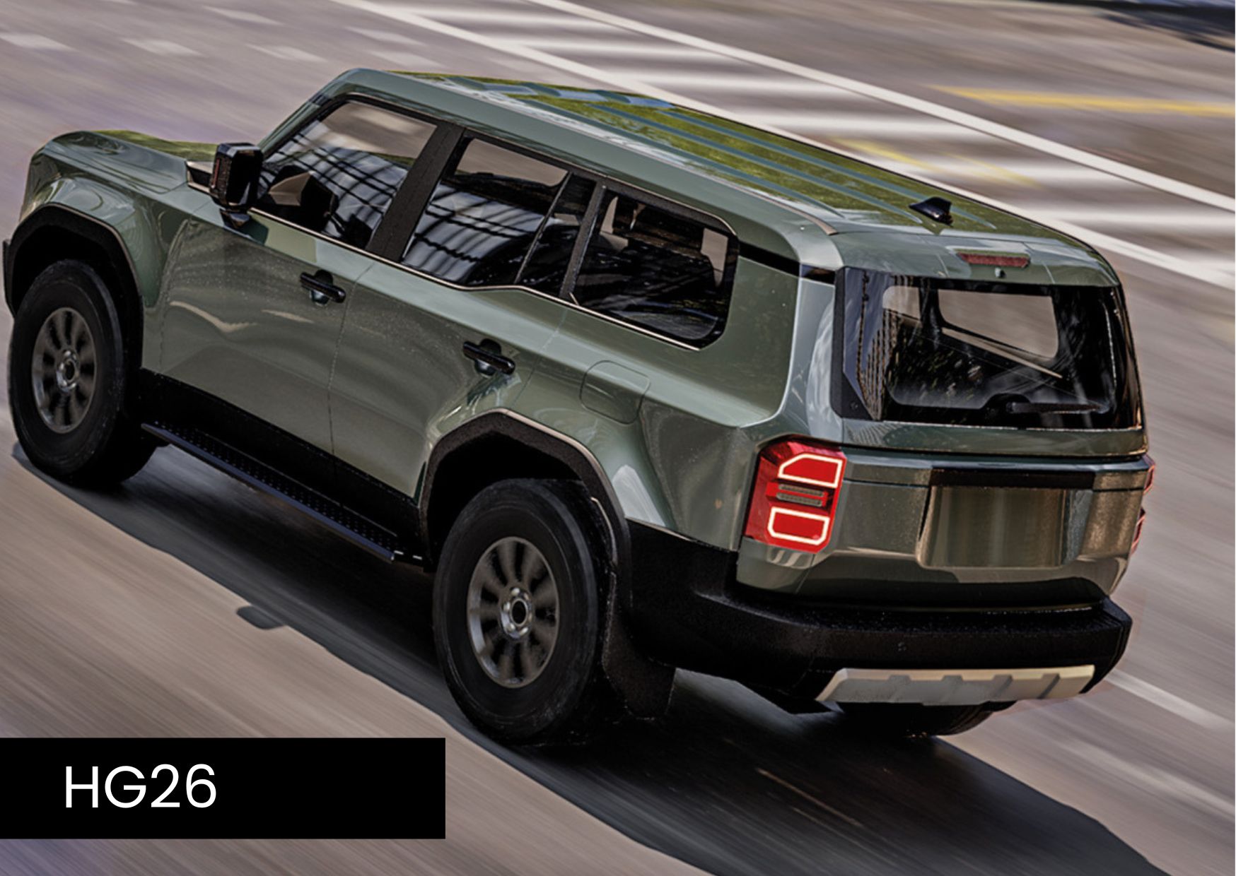 3M Wrap Film 2080-HG26 High Gloss Military Green