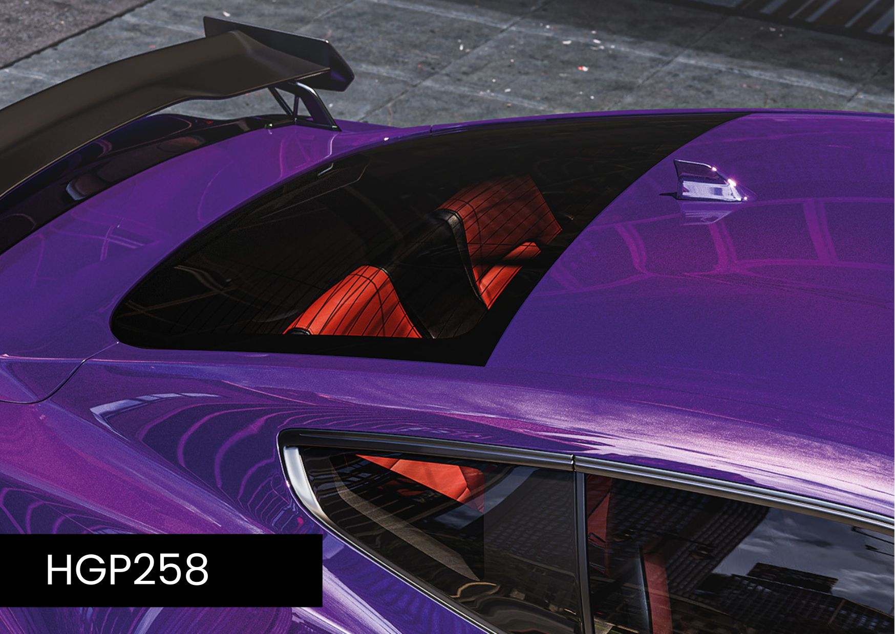 3M Wrap Film 2080-HGP258 High Gloss Plum Explosion