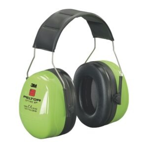 Cuffie Auricolari 3M Peltor Optime III Hi-Viz con Bordatura Temporale H540A-461-GB
