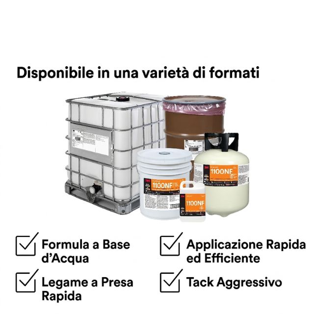 3M Fastbond 1100NF per Schiume e Tessuti